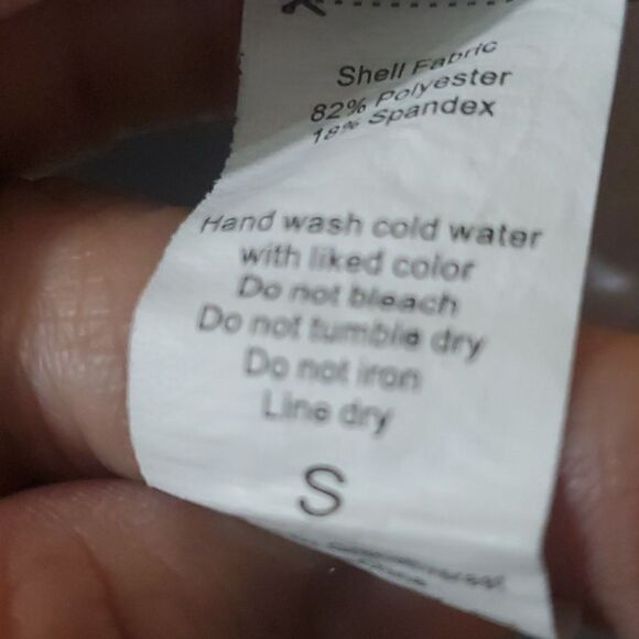 Attraco Boy Shorts Blue One Piece Color Block Swimsuit Size Small - Picture 8 of 8